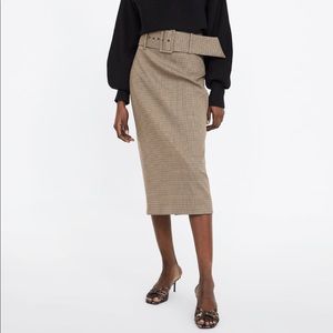 Zara midi skirt